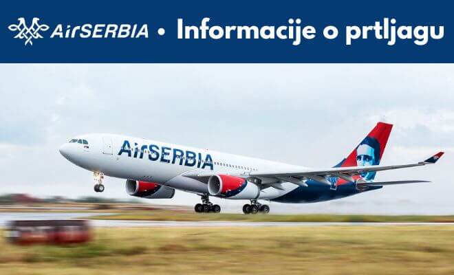 air serbia informacije rucni prtljag za avion