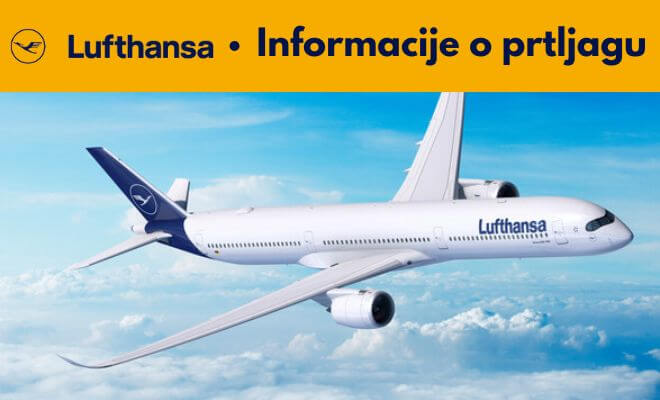 lufthansa informacije rucni prtljag za avion