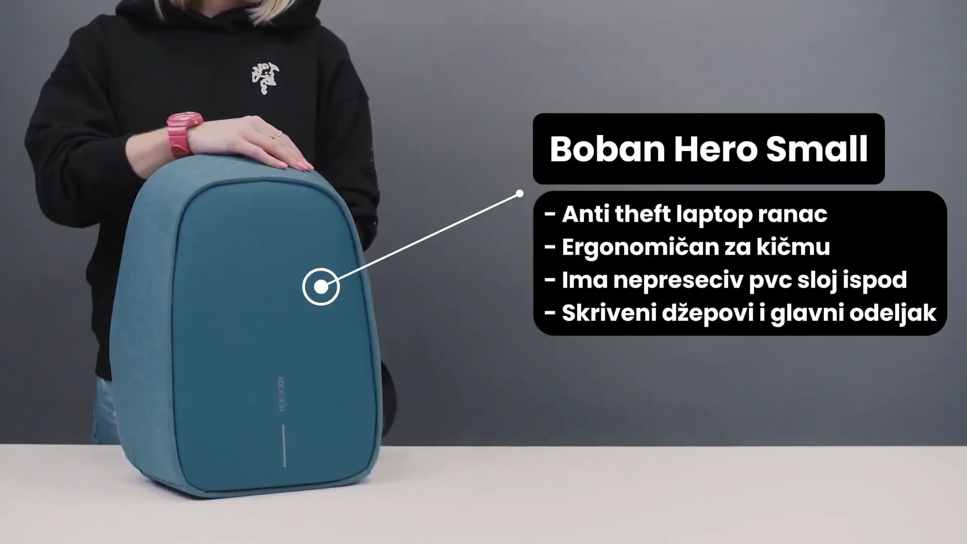 bobby hero small ranac za 14 laptop ranac za svaki dan